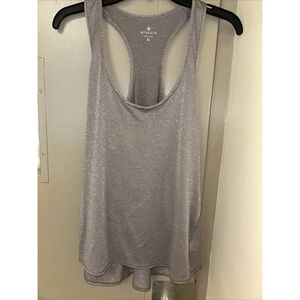 Athleta NEW Women's Tank Top Size XL Stripe Racerback Hi Low